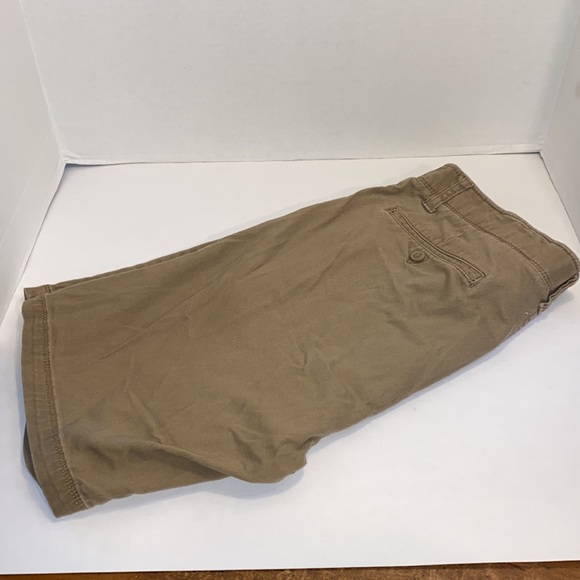 Men’s size 36 khaki flat front shorts - Picture 3 of 5
